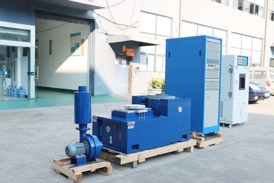 نظام اختبار الاهتزاز الكهروديناميكي للمختبر مع معيار MIL-STD-810G