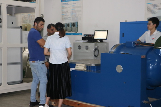معدات الاهتزاز الصناعية الكهروديناميكية مع تركيبات للمنتجات الكهروميكانيكية