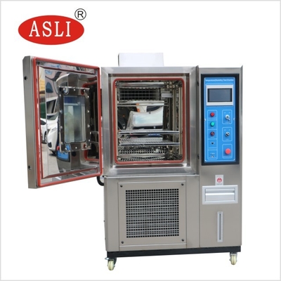 غرفة اختبار البيئة AC 220V / 380V مع واجهة USB / RS232 0-50 درجة حرارة التشغيل