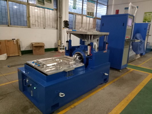 MIL-STD-810H آلة اختبار الاهتزاز الكهرومغناطيسي عالي التردد ذات النزوح الكبير