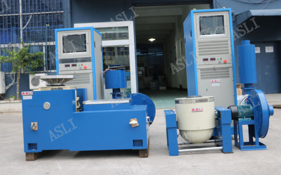 معدات اختبار الاهتزاز العشوائي الأفقي والرأسي الكهرومغناطيسي لمحور XYZ