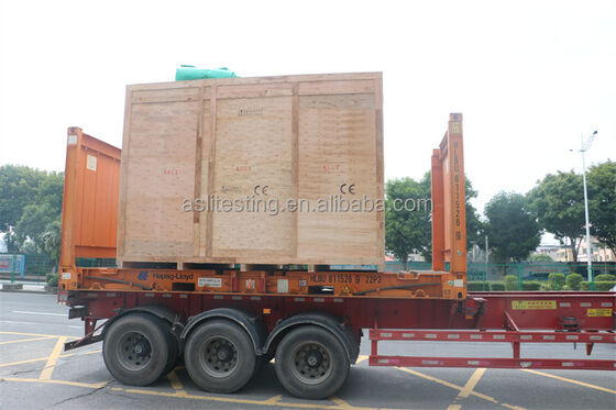 المشي في اختبار البيئة المشي في غرفة اختبار المناخ