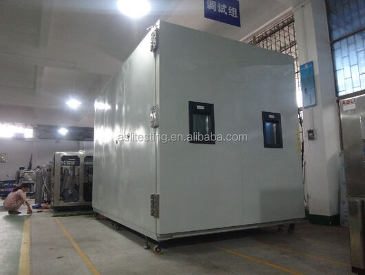 المشي في اختبار البيئة المشي في غرفة اختبار المناخ