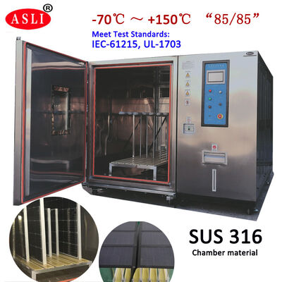غرفة اختبار بيئة الألواح الشمسية IEC 61215 MQT 13، IEC61730 MST53