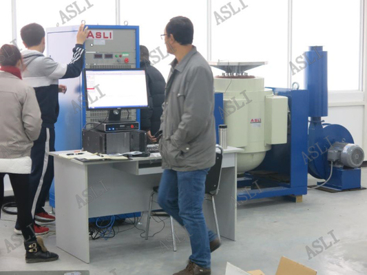 380V 2000kg.F مقعد اختبار الاهتزاز الكهروديناميكي مع تبريد الهواء
