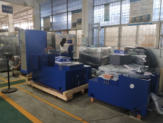 380V 2000kg.F مقعد اختبار الاهتزاز الكهروديناميكي مع تبريد الهواء