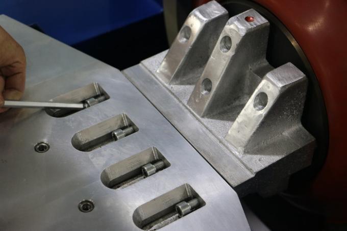 High frequency vibration testing system with large moving coil — front view